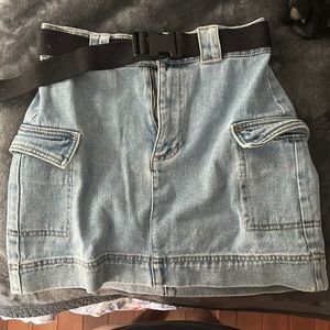 PacSun Jean skirt